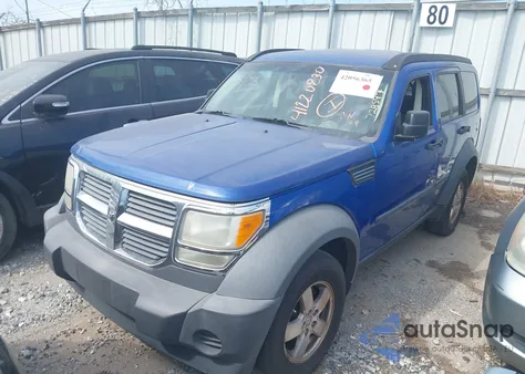 2007 Dodge Nitro Sxt from USA, damaged, VIN 1D8GU28KX7W728597